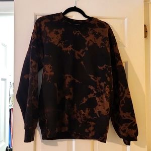 Black brown sweatshirt medium